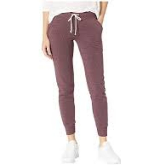 Alternative Eco-Fleece Jogger Pants in true wine - Picture 2 of 4